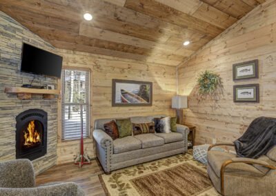 Bass Cabin Living Area