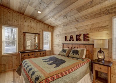 Musky Cabin Bedroom