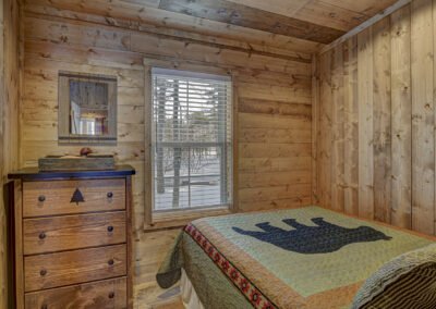 Walleye Cabin Bedroom