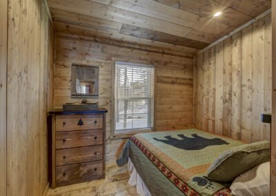 Walleye Cabin Bedroom