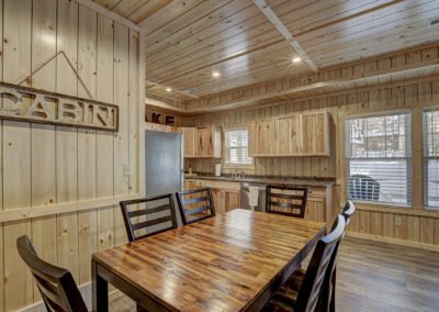 Perch Cabin Dining Area