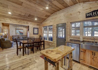 Walleye Cabin Kitchen