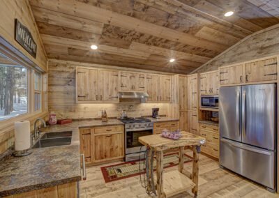 Walleye Cabin Kitchen