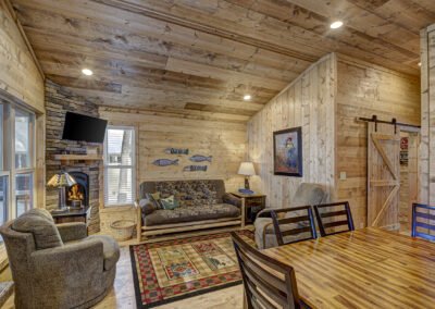 Musky Cabin Living Area 2