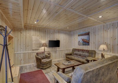 Perch Cabin Living Area