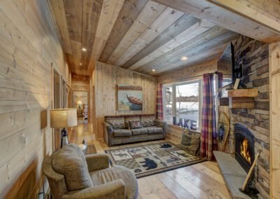 Walleye Cabin Living Room
