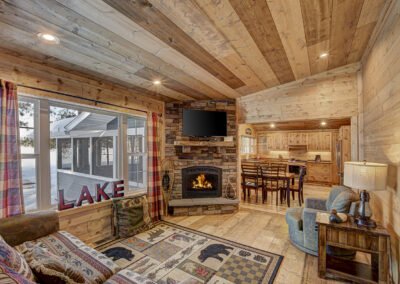 Walleye Cabin Living Room