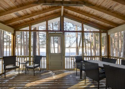 Musky Cabin Screen Porch