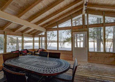 Walleye Cabin Screened Porch